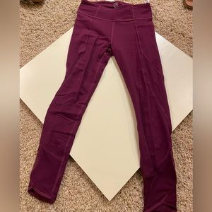 Purple Athleta Kids Leggings